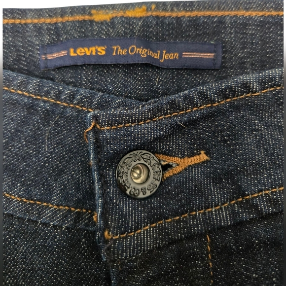 Levis Flare Women's Blue Jeans Size 12 EUC - Picture 3 of 4